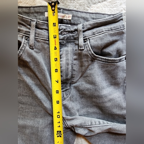 Levi's Skinny High Waist Jeans EUC - Picture 6 of 7